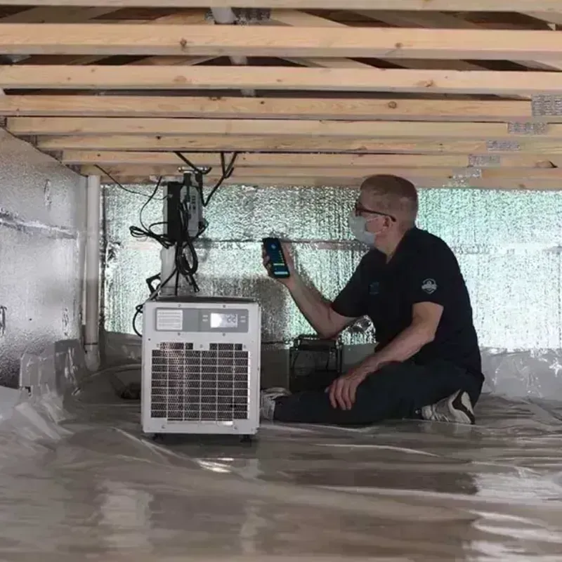 Crawl Space Water Removal in The Woodlands, TX