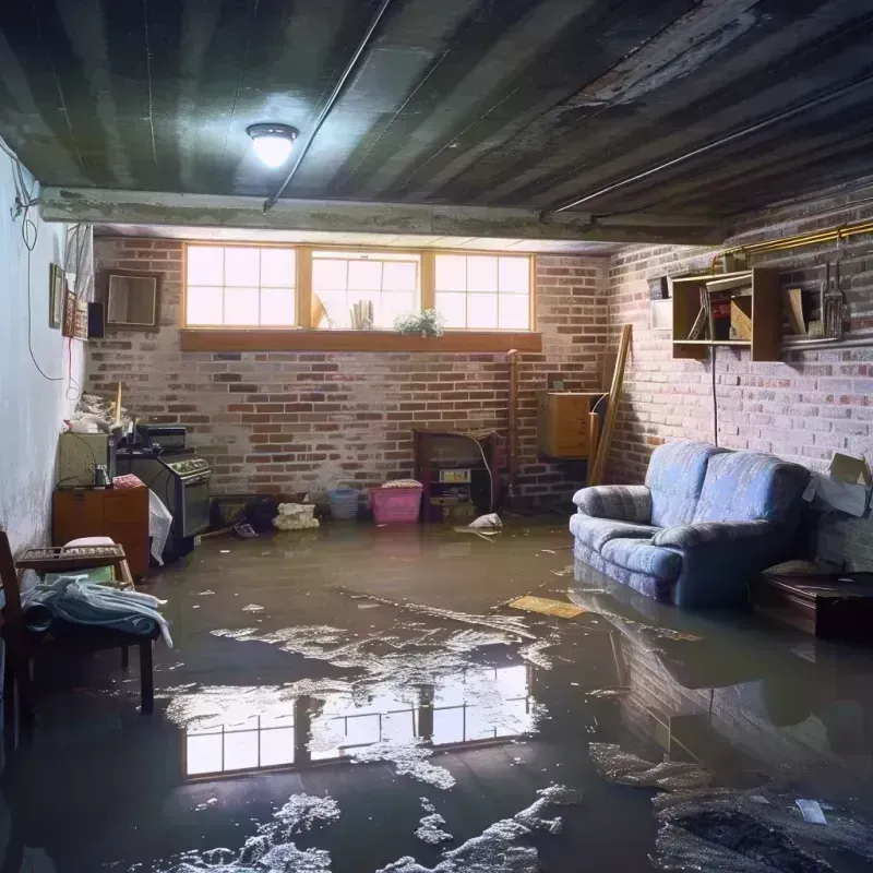 Flooded Basement Cleanup in The Woodlands, TX